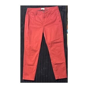 Curve Appeal Women’s Maroon Skinny Pants Stretch 12/31